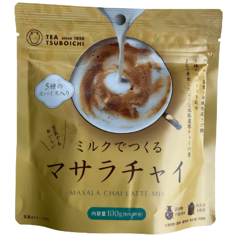 Tsuboichi Masala Chai Latte Mix 100g / つぼ市 ミルクでつくるマサラチャイラテミックス 100g –  RiceWineShop