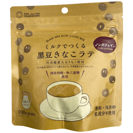 Tsuboichi Black Soybean Latte Mix 100g / つぼ市 ミルクでつくる黒豆きなこラテミックス 100g –  RiceWineShop