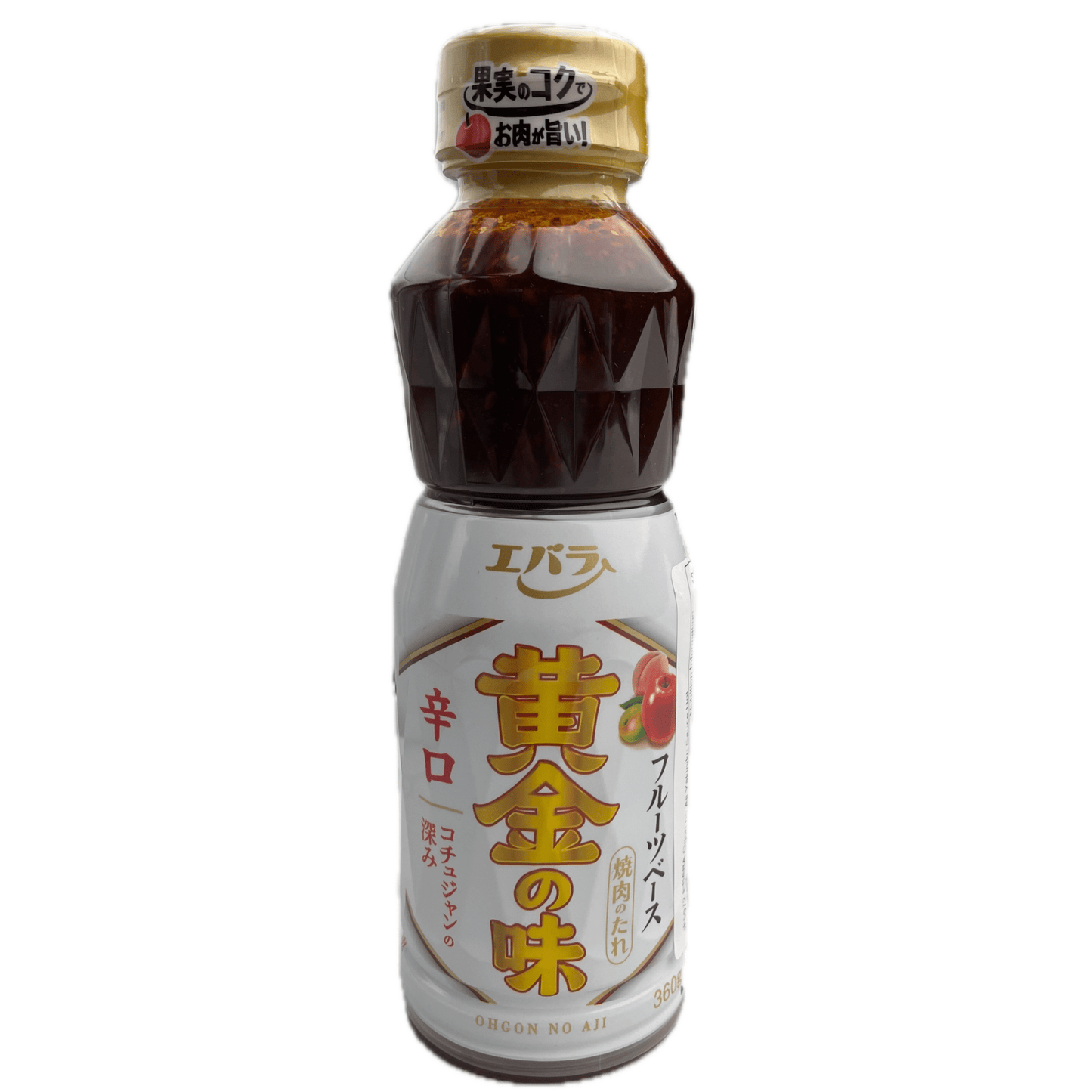 Ebara Ogon - no - aji BBQ Sauce Hot 360g / エバラ 黄金の味 辛口 360g - RiceWineShop