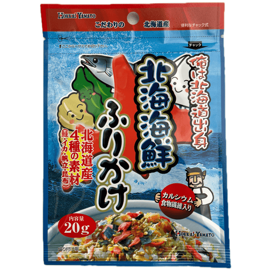 Hokkai Yamato Hokkai Seafood Furikake 20g / 北海大和 北海海鮮ふりかけ 20g - RiceWineShop