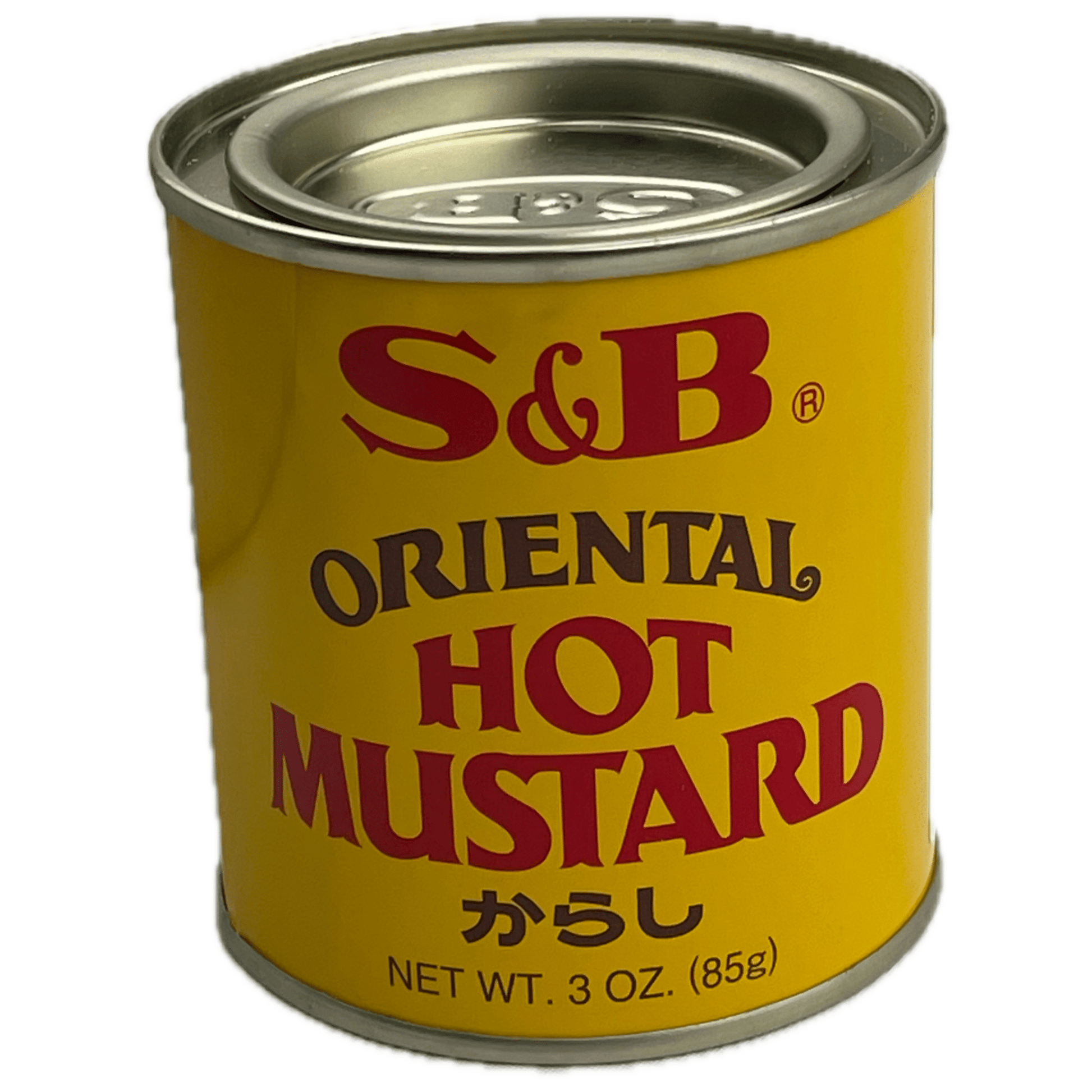 S&B Oriental Hot Mustard Powder 85g Tin / S&B からしパウダー 85g 缶 - RiceWineShop