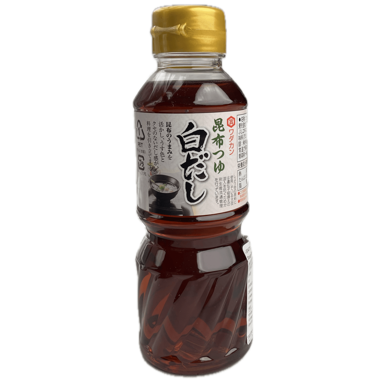 Wadakan Kombu Tsuyu Shiro Dashi Soup Base 300ml / ワダカン 昆布つゆ白だし 300ml - RiceWineShop