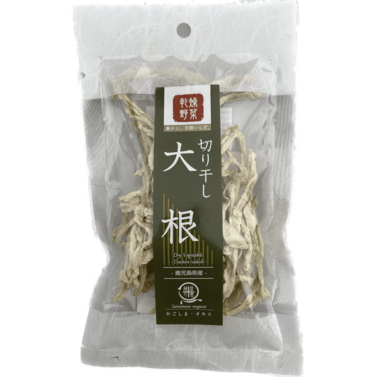 Okisu Satsumano Megumi Dired Daikon Radish 25g / オキス 薩摩の恵 乾燥野菜 切り干し大根 25g - RiceWineShop