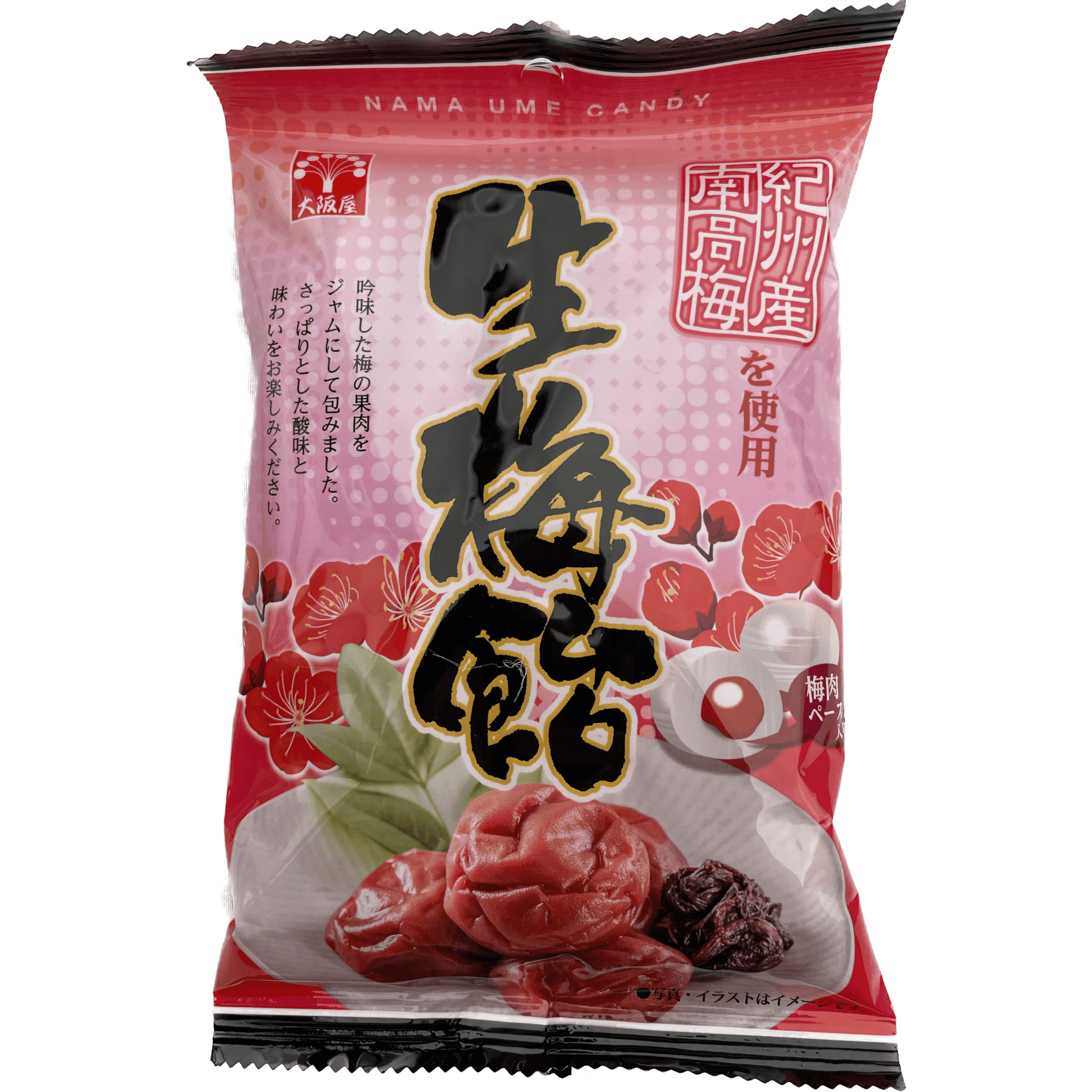 Osakaya Raw Plum Candy 85g 大阪屋　生梅飴　85G - RiceWineShop